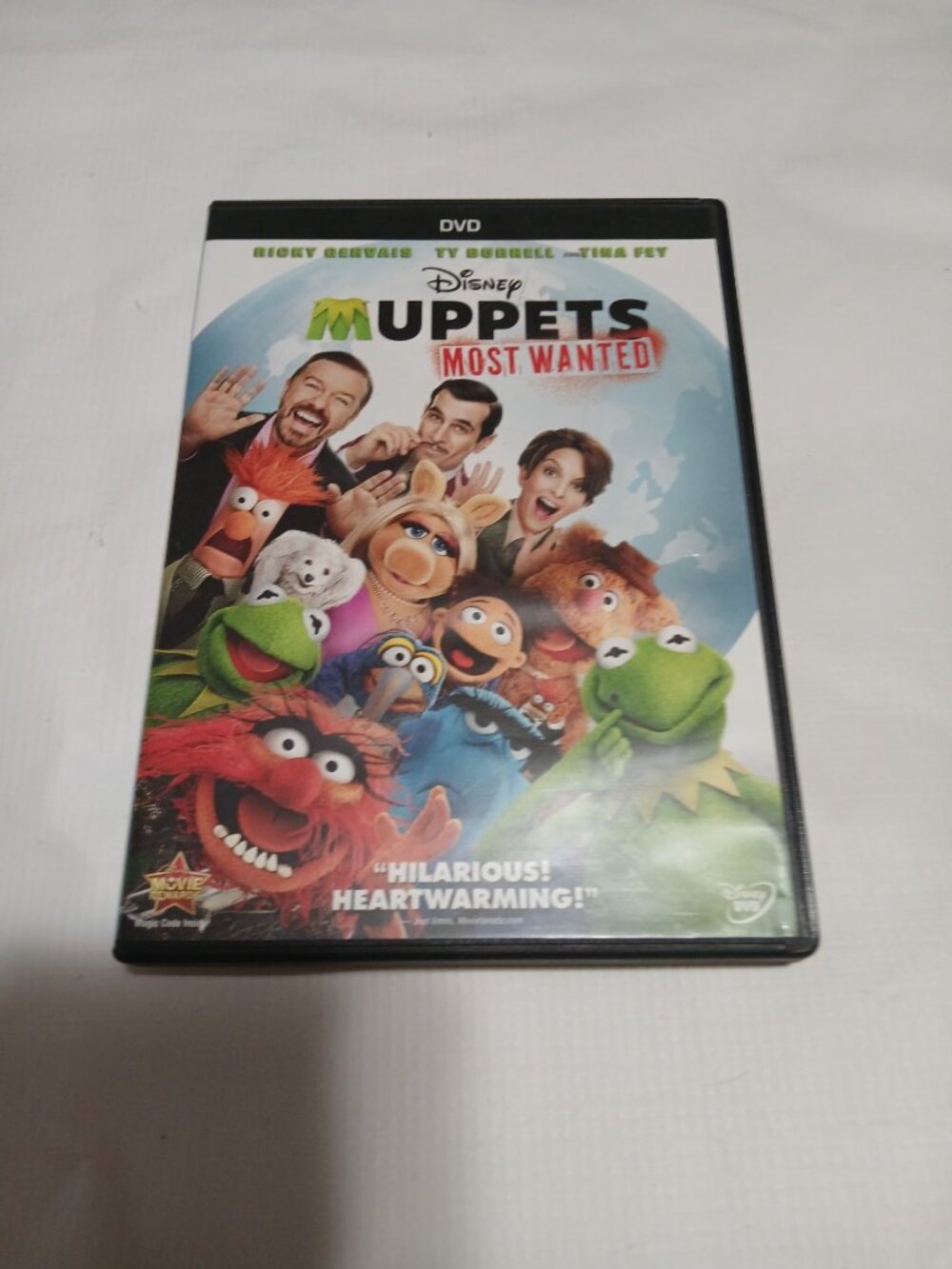 Muppets Most Wanted Disney DVD 2014 Widescreen Tina Fey - Bundle & Save